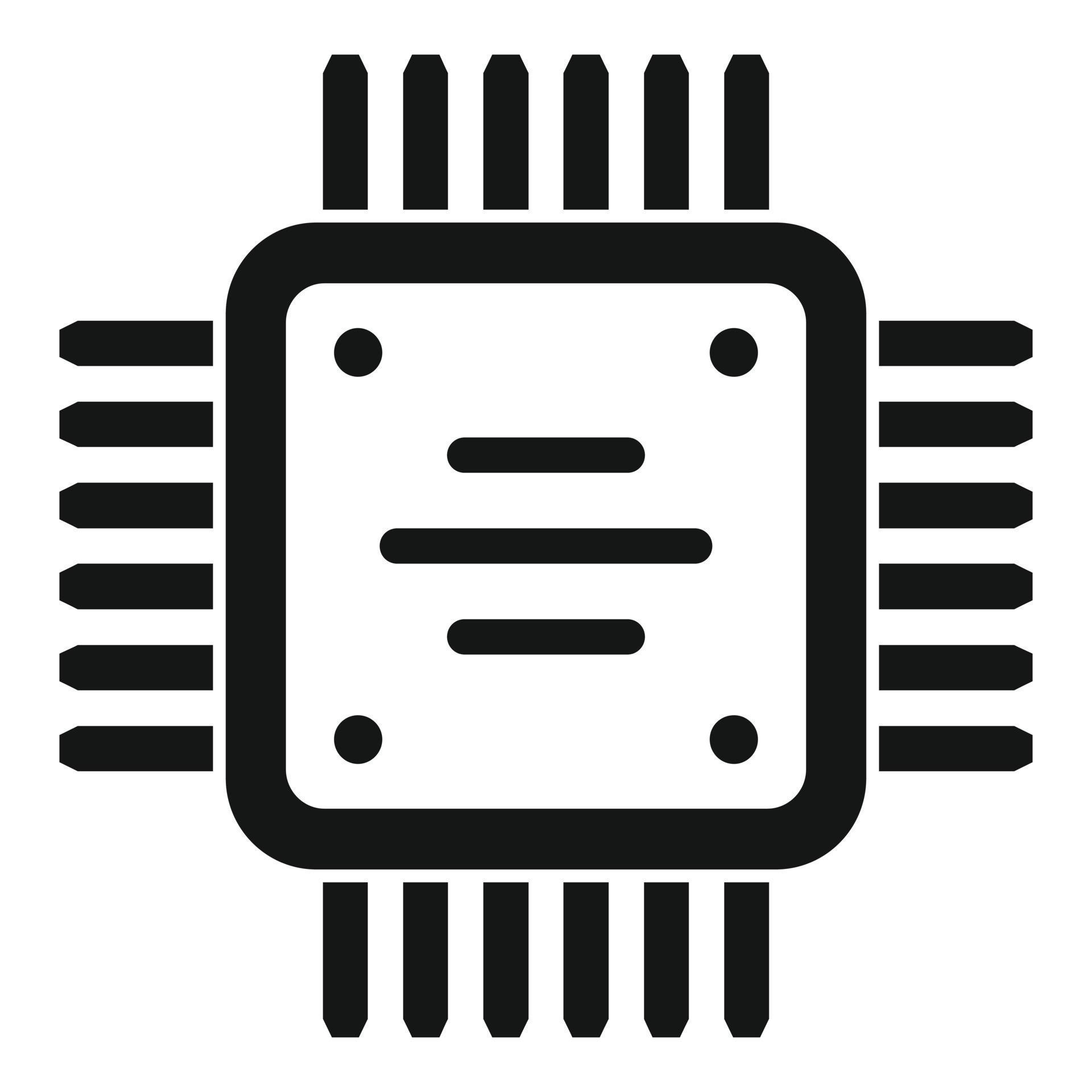 Computer cpu icon simple vector. Circuit chip 15092928 Vector Art at Vecteezy