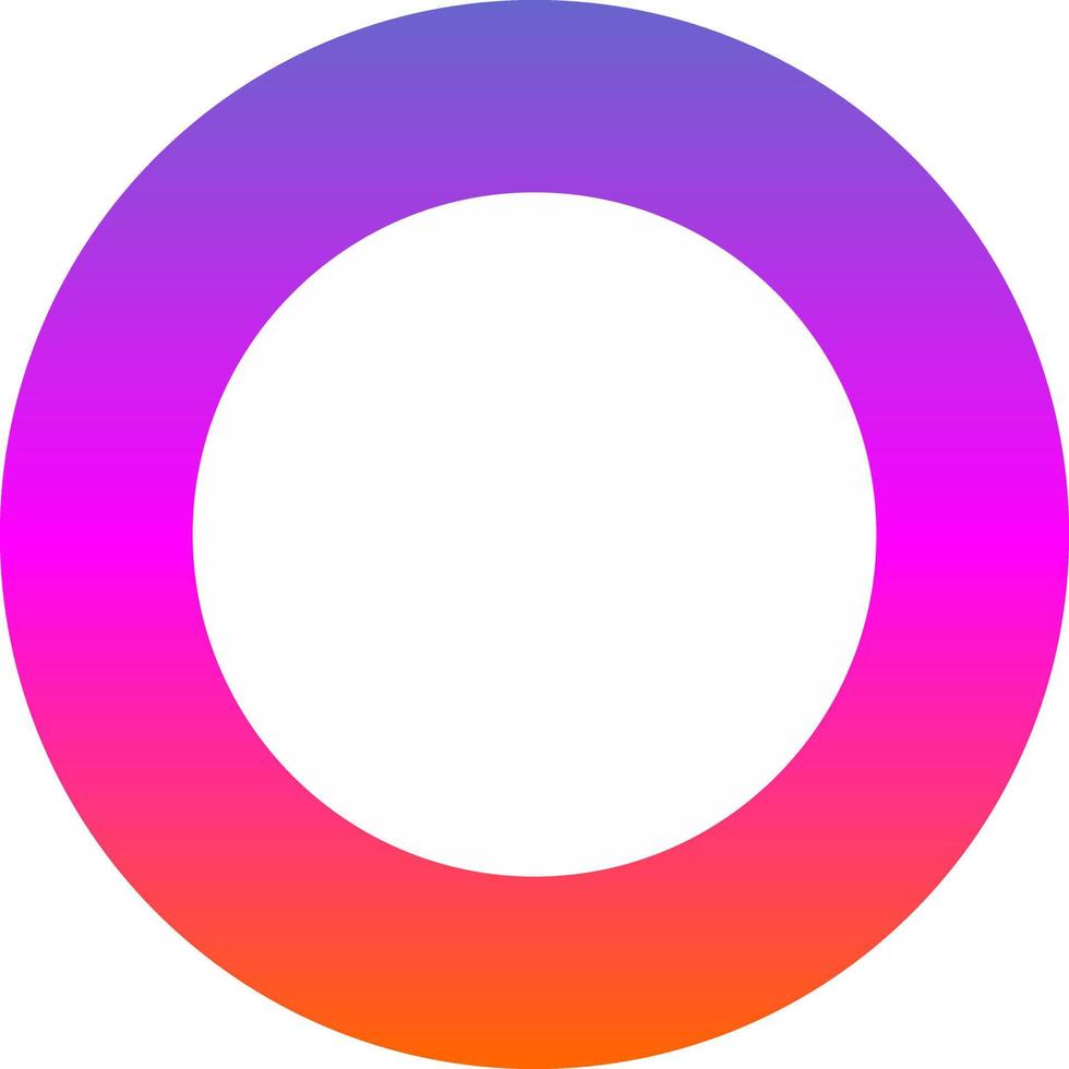 Circle Vector Icon Design
