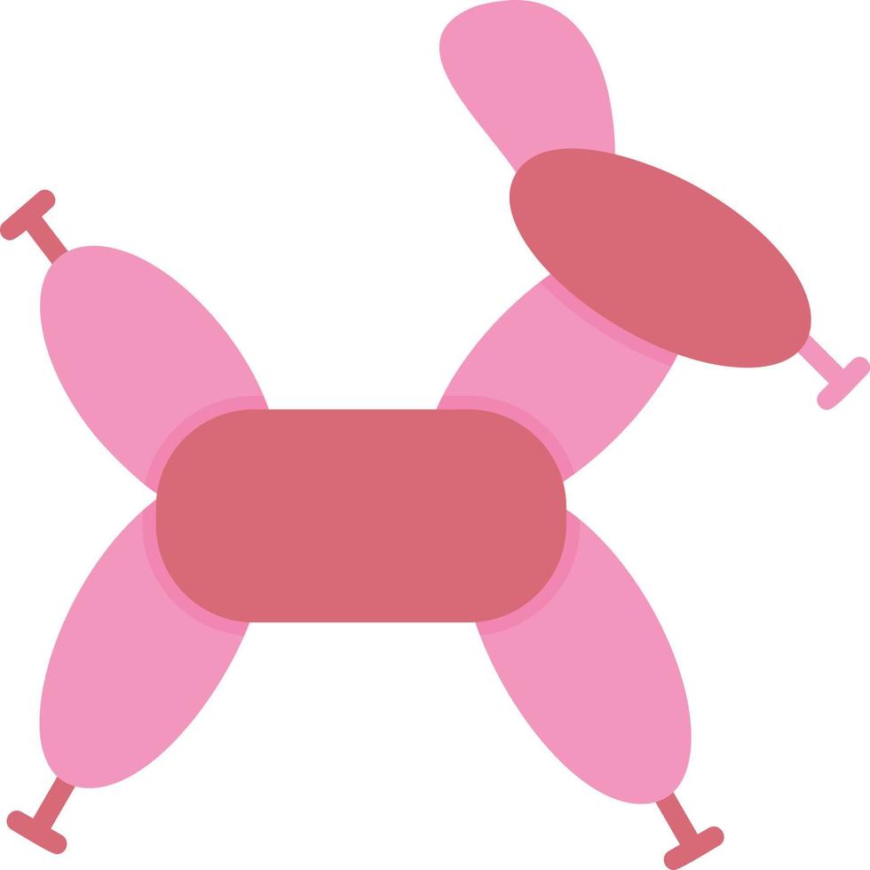 Balloon Modelling Creative Icon Design vector