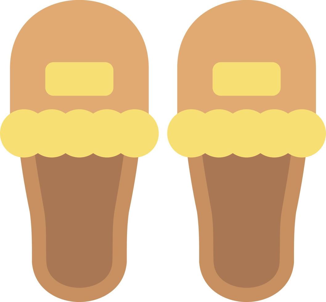 Slippers Creative Icon Design vector