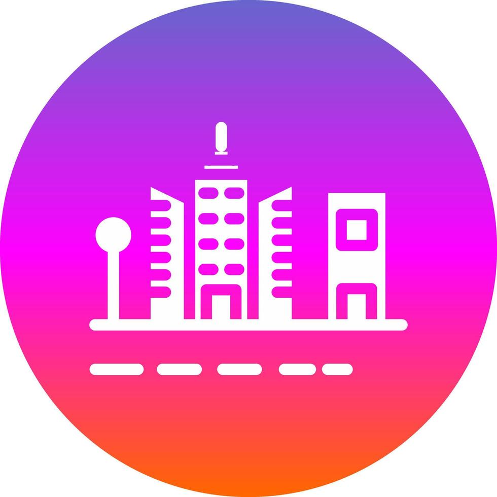 diseño de icono de vector de ciudad