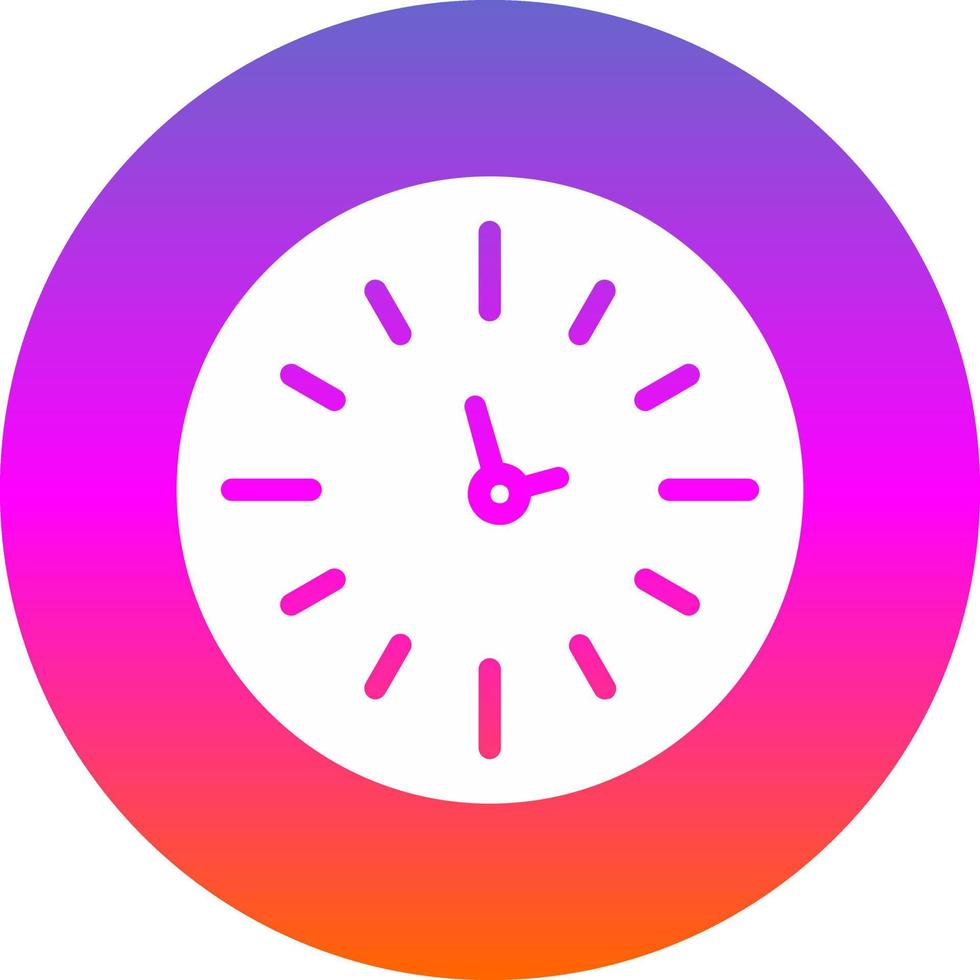 Clock Vector Icon Design