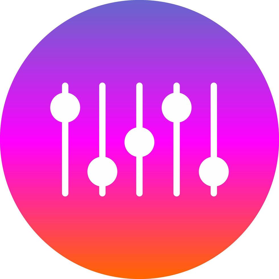Adjust Vector Icon Design