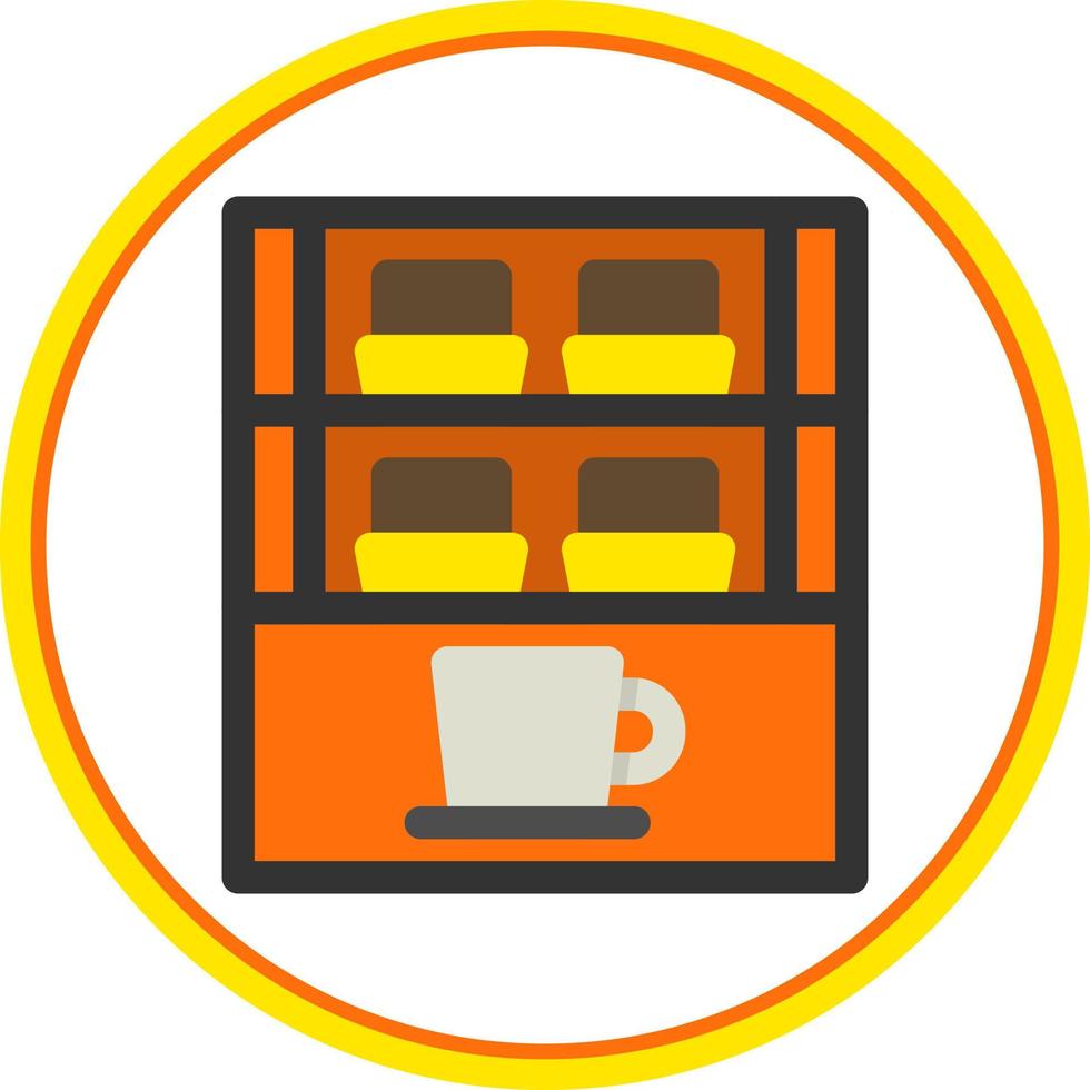 diseño de icono de vector de escaparate de café