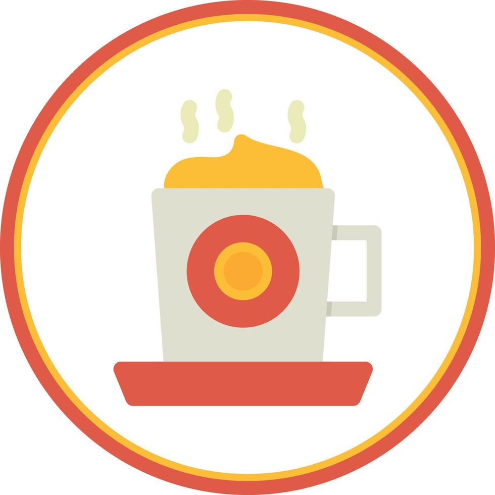 Cappuccino Vector Icon Design