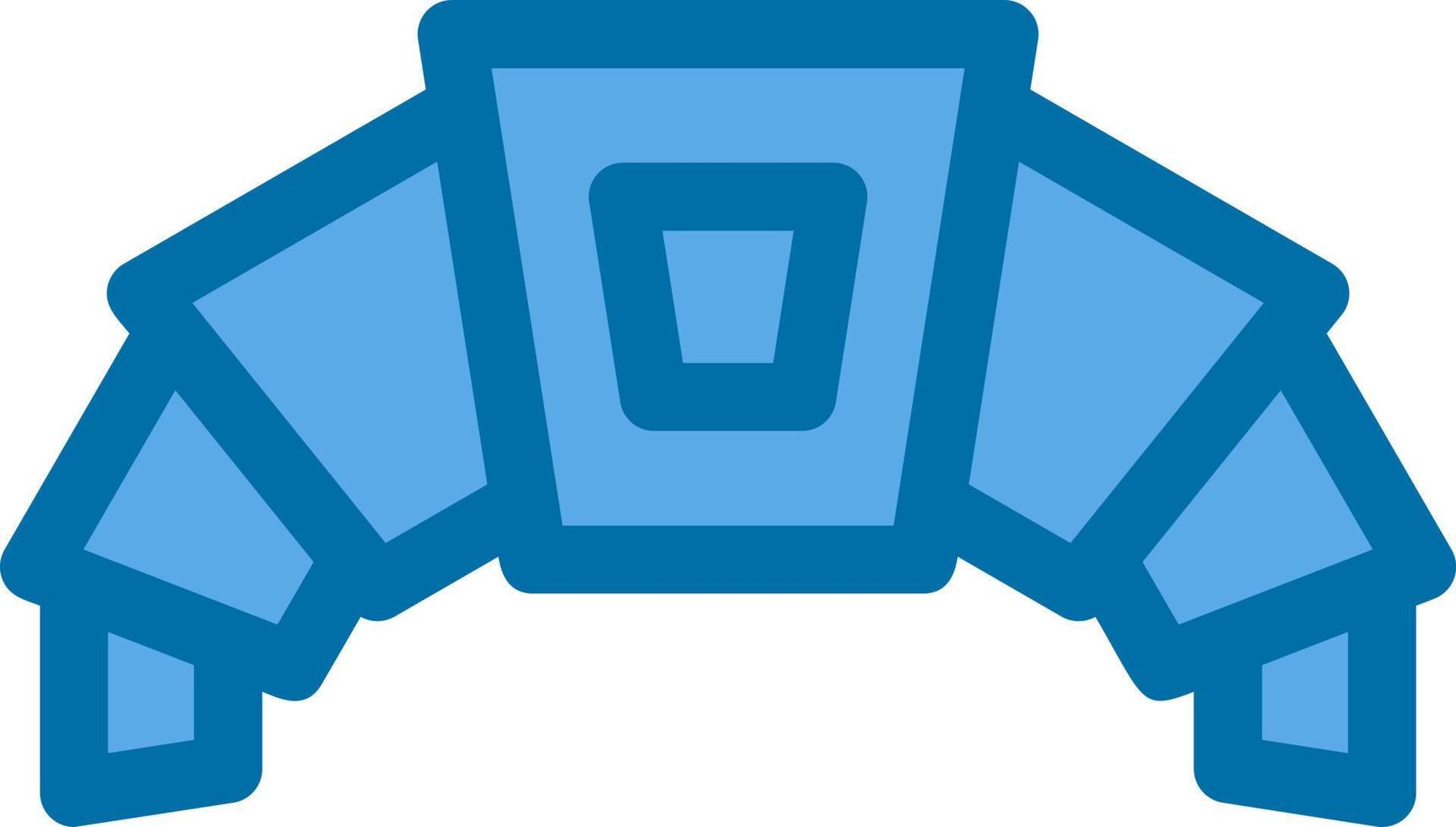 Croissant Vector Icon Design