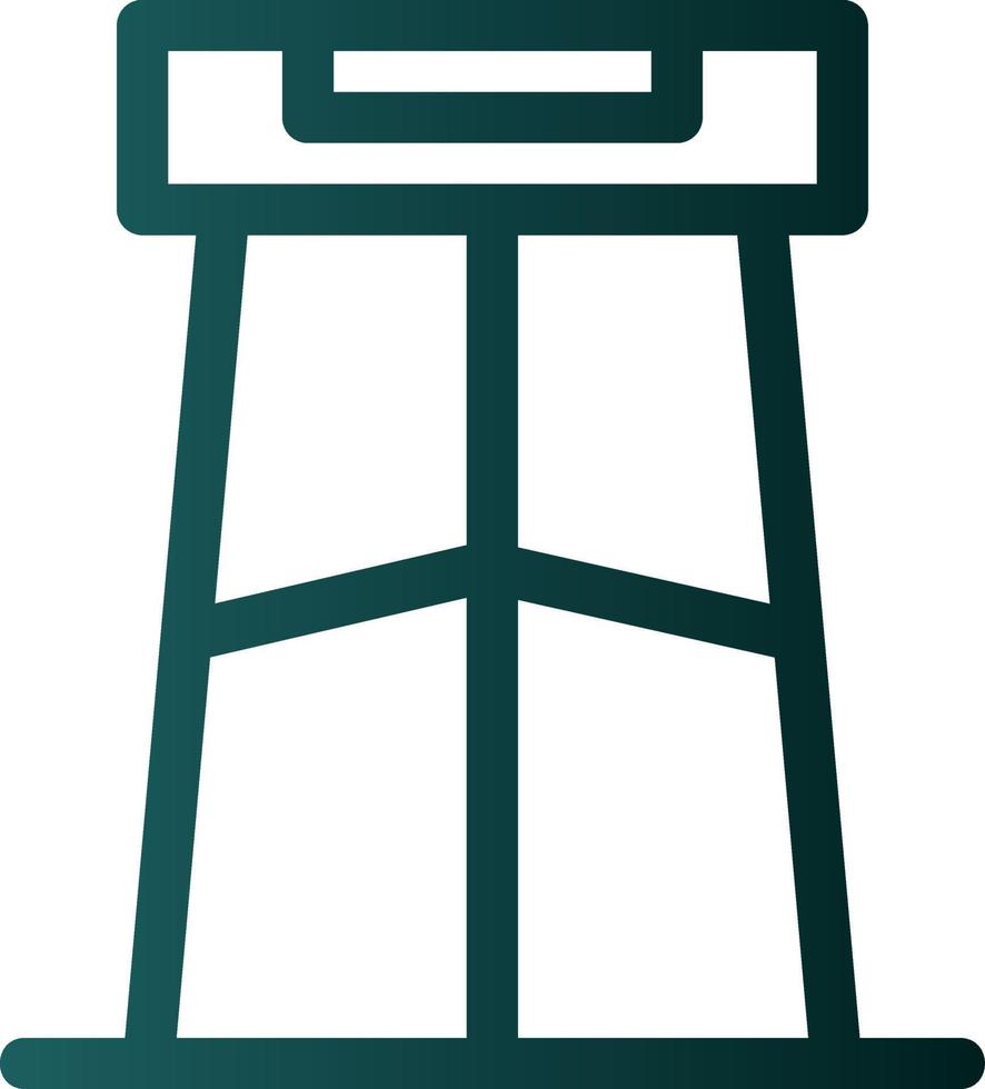 Bar Stool Vector Icon Design