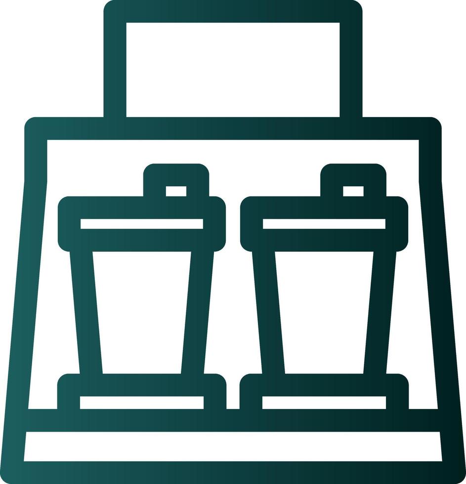 Take Away Vector Icon Design