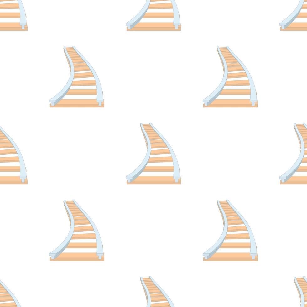 Railroad pattern seamless vector 15096050 Vector Art at Vecteezy