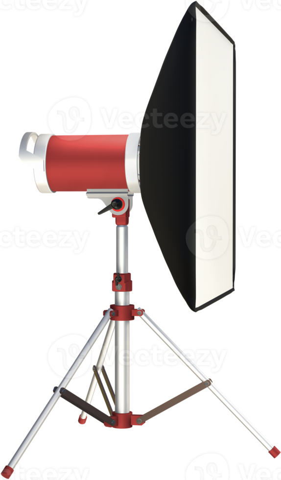 Softbox estudio icono 3d. png