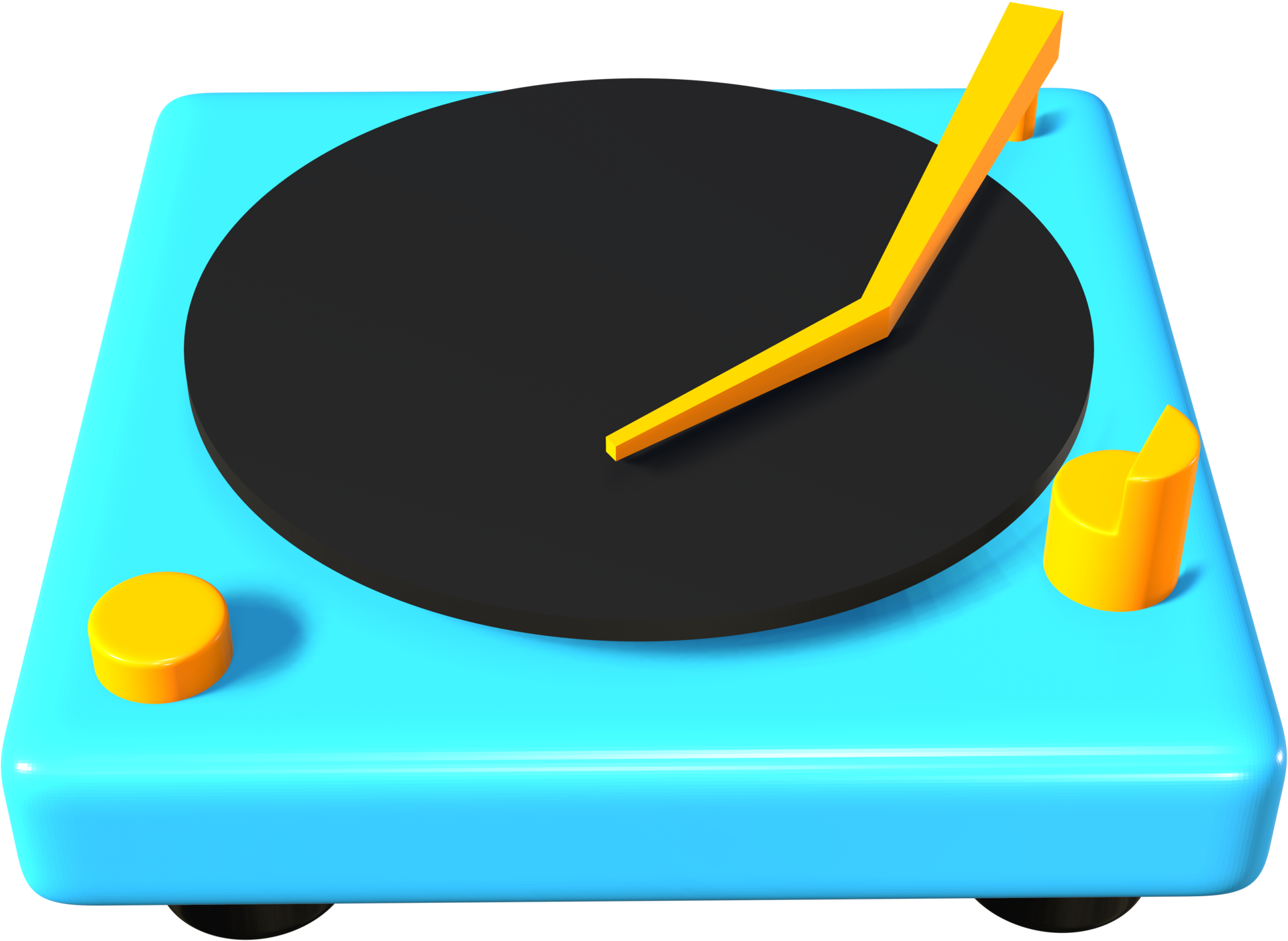 Record Player 3D Icon 15096438 PNG record-player-3d-icon-15096438-png