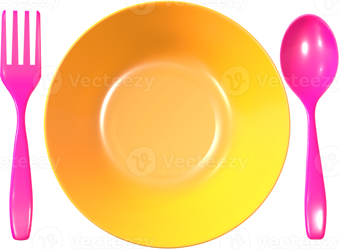 Plates 3D icon. png