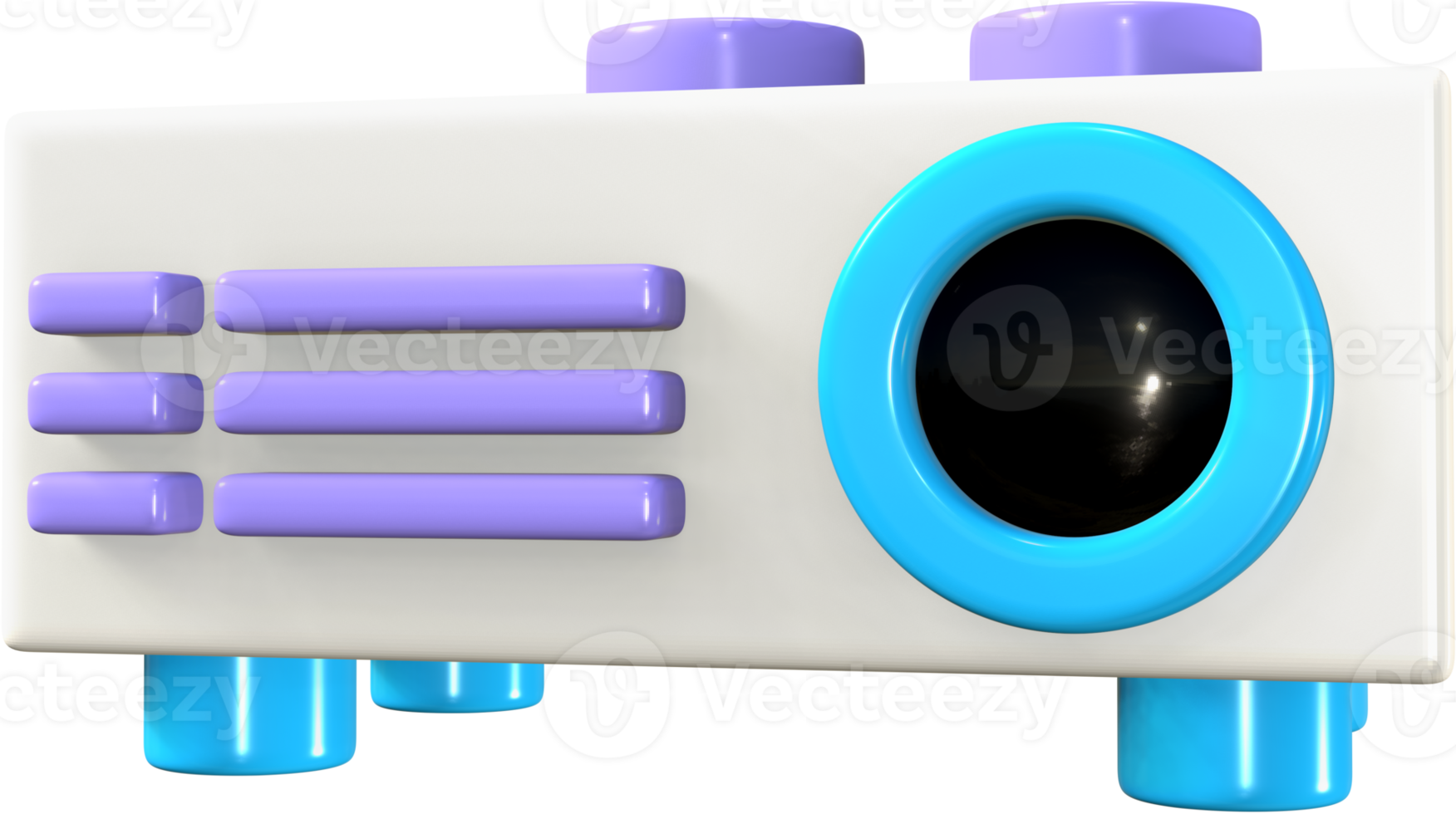 Projector 3D icon. png