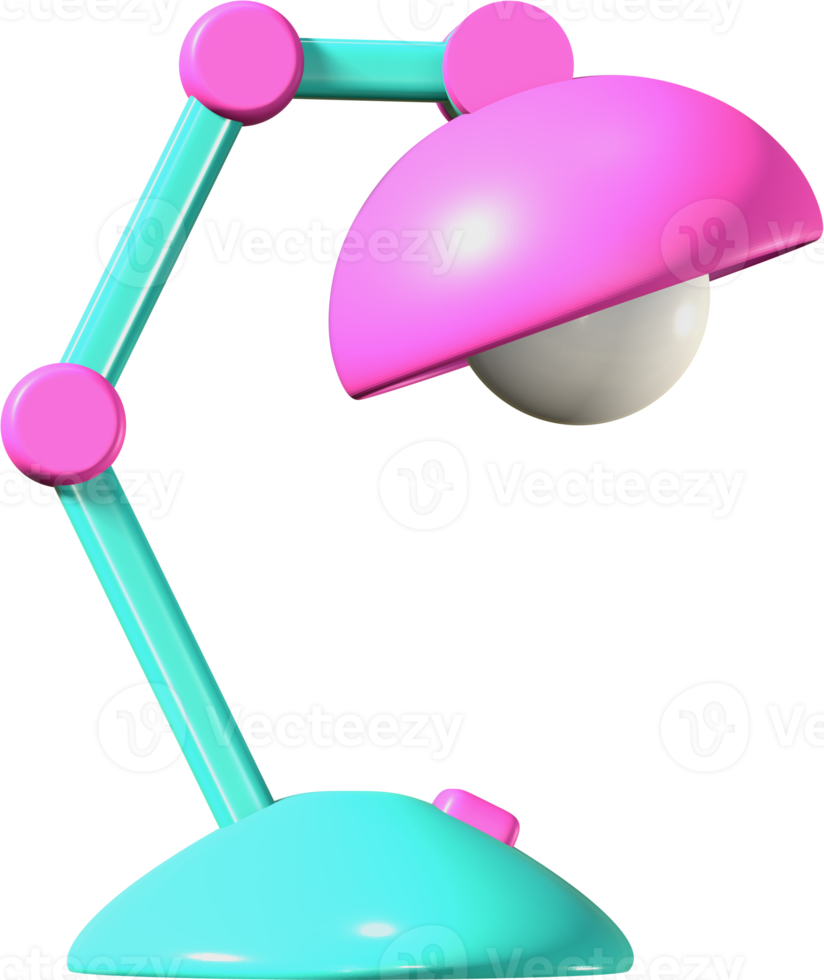 scrivania lampada 3d icona. png