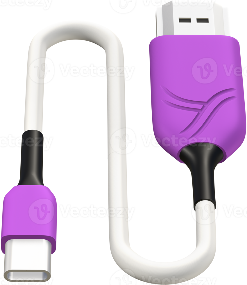 icône usb de type c 3d. png