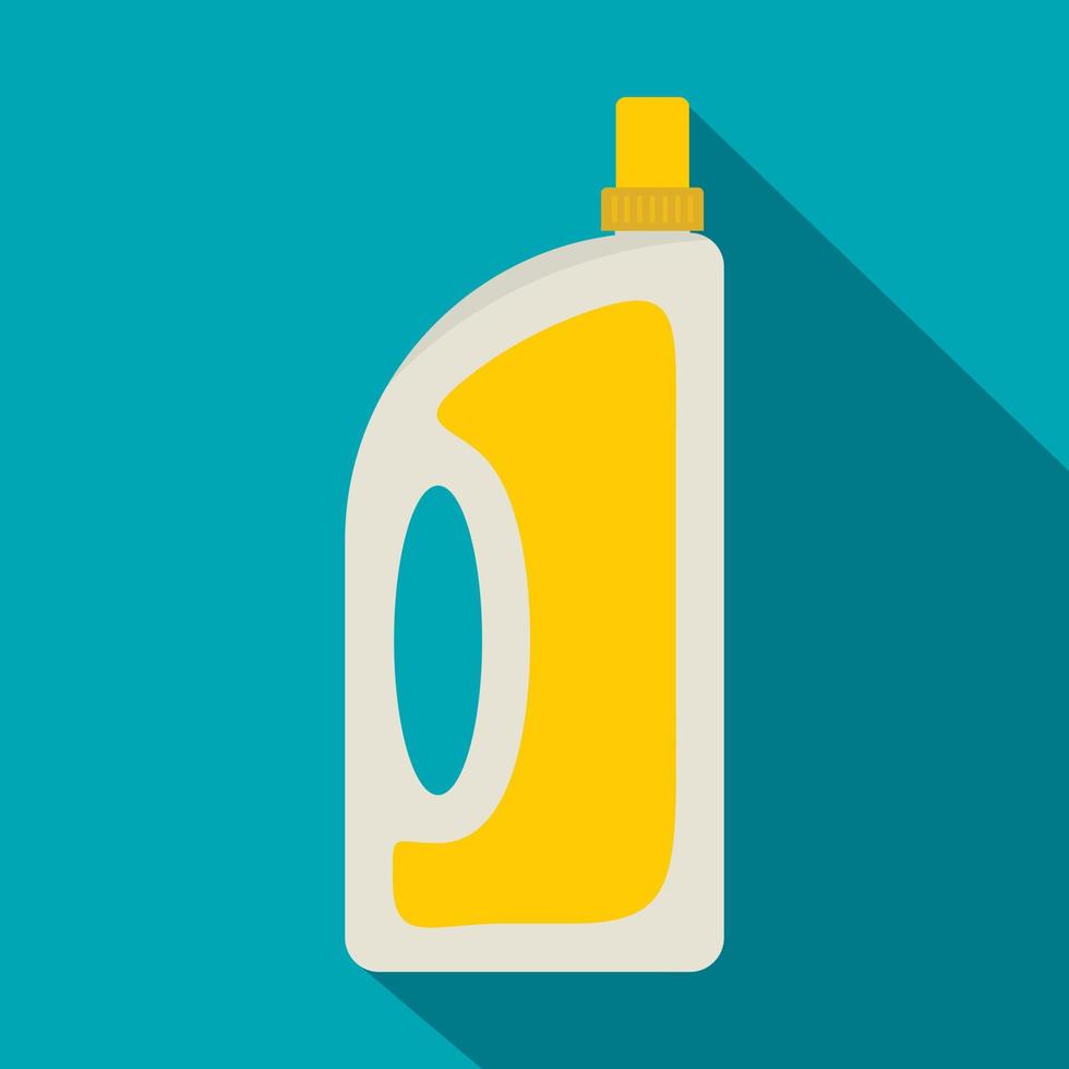 Bottle of conditioning or detergent icon vector