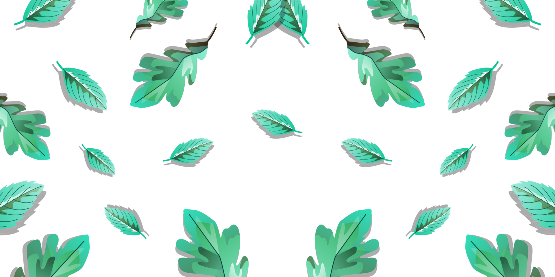 Autumn Background with Set of Leaves on the back. png