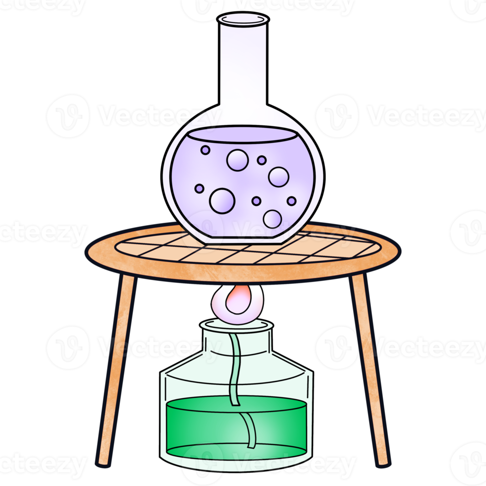 The Chemical Solution Heating png