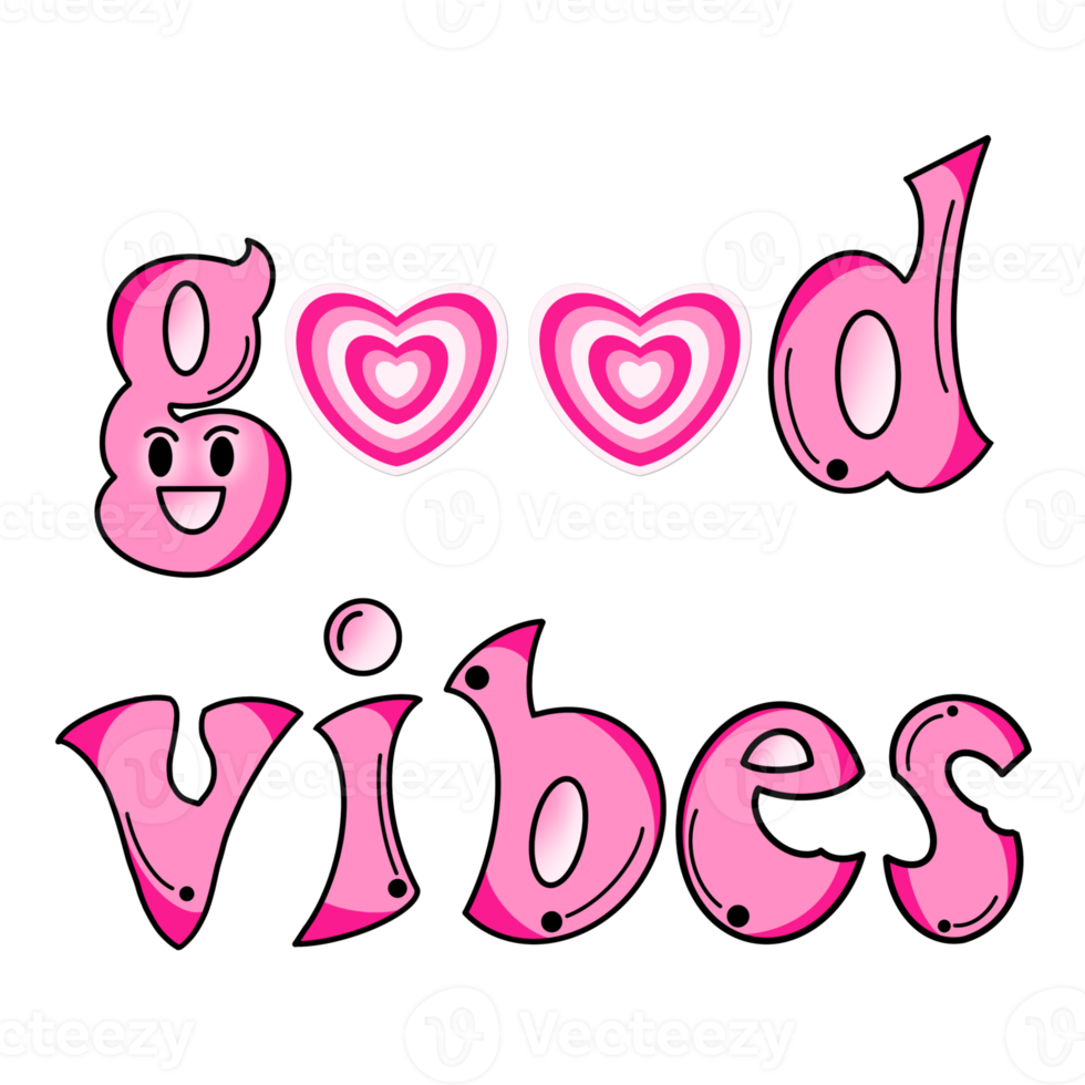 Word for Good Vibes png
