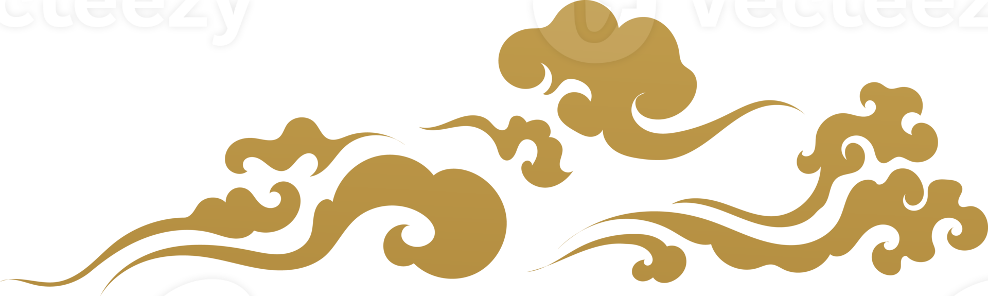 Chinese Clouds Illustration png