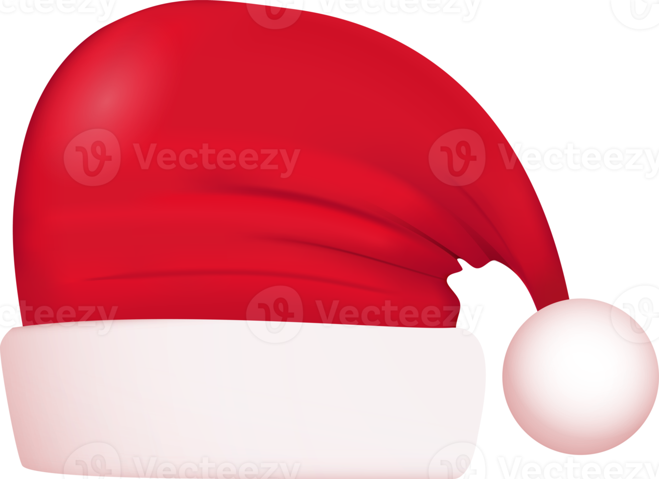 chapeau rouge de noël pour les vacances. png