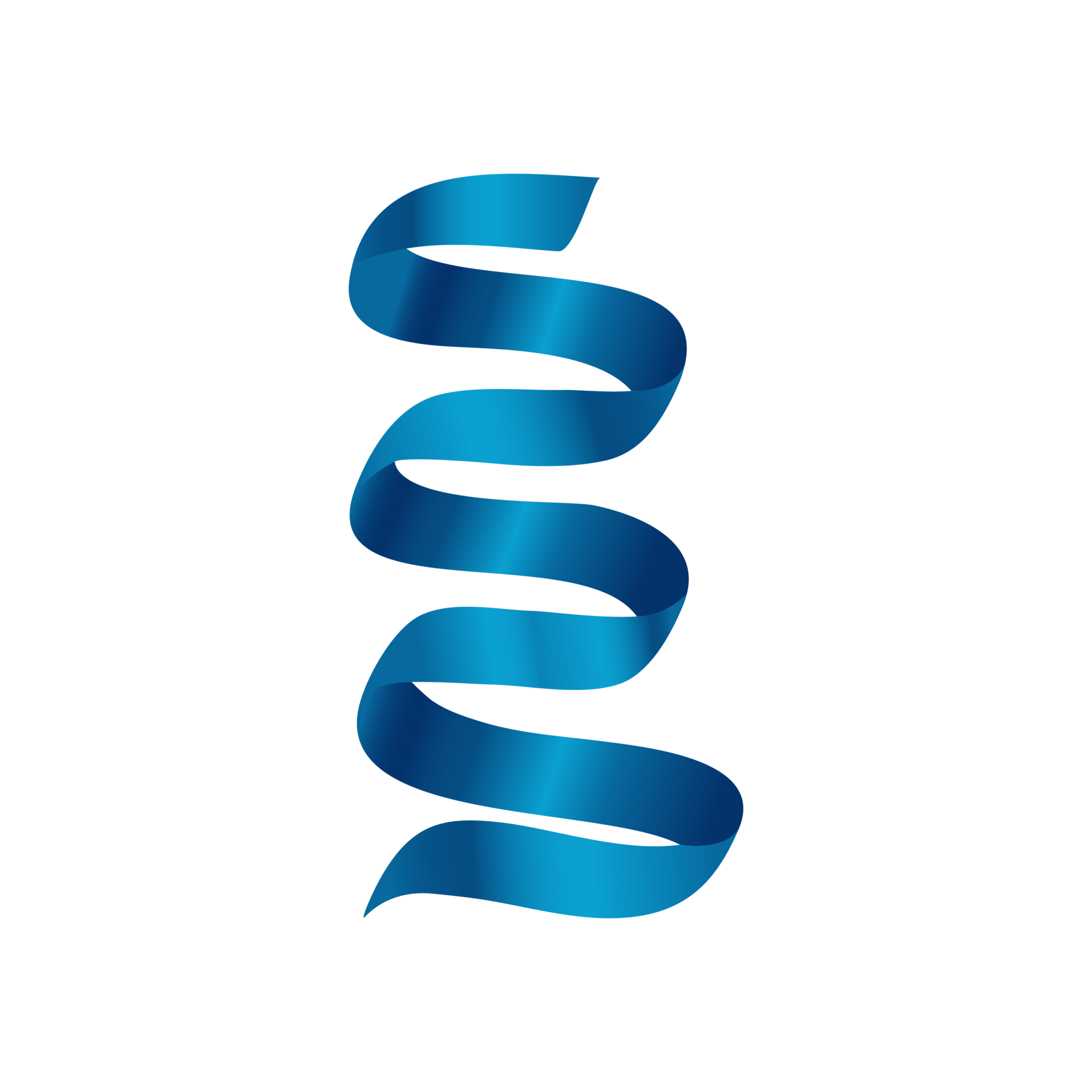 Free blue ribbon wave transparent background 15098843 PNG with