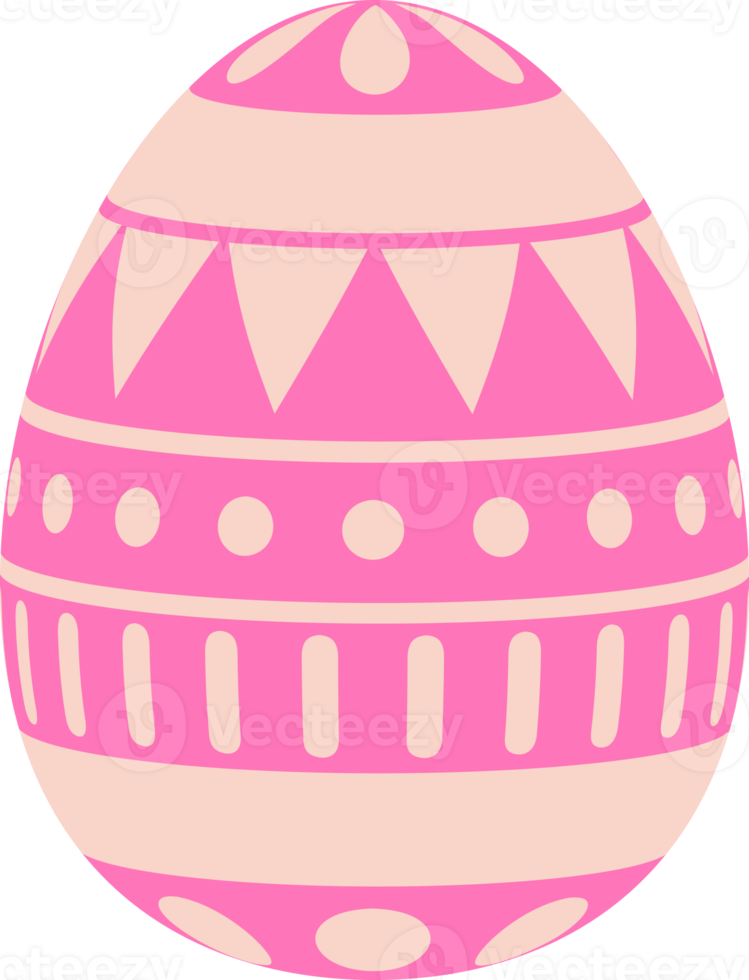 gelukkig Pasen dag kleurrijk ei geïsoleerd png