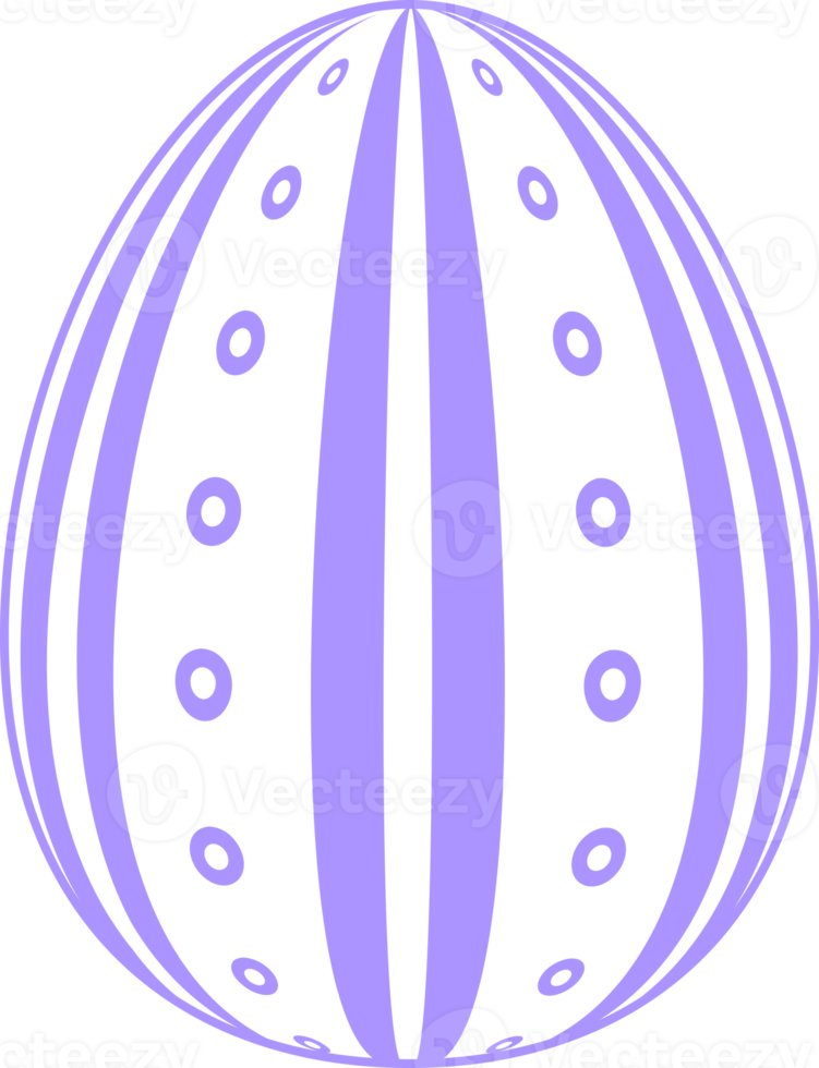 joyeux jour de pâques oeuf isolé png