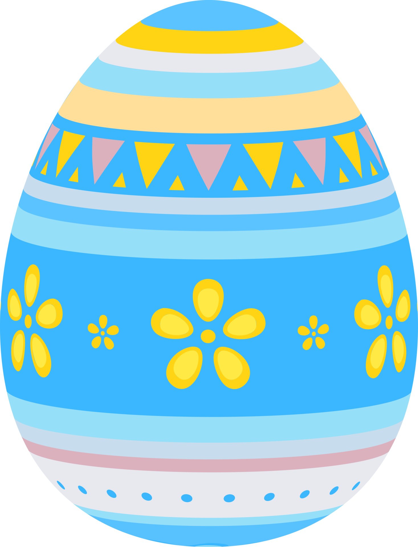 Happy Easter day eggs in nest 14466554 PNG