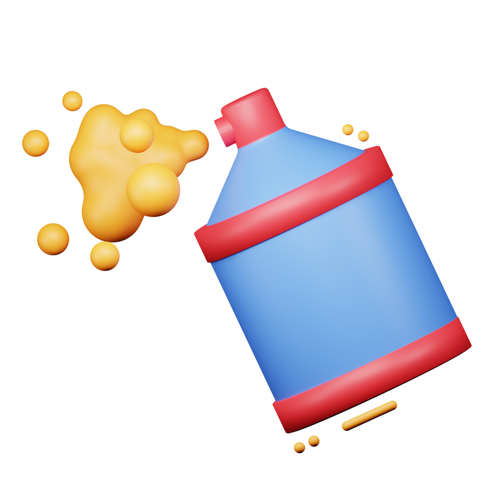 3d spray paint graphic design illustration 15099599 PNG