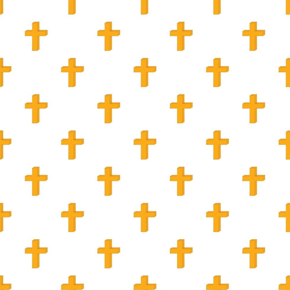 Cross pattern, cartoon style vector