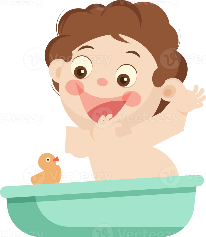 illustration de dessin animé de bébé png