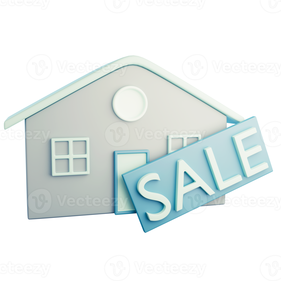 Sale color icon with 3D illustration png