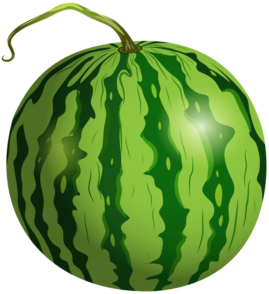 vattenmelon transparent bakgrund png