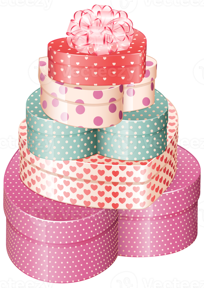 Heart Gift Boxes png