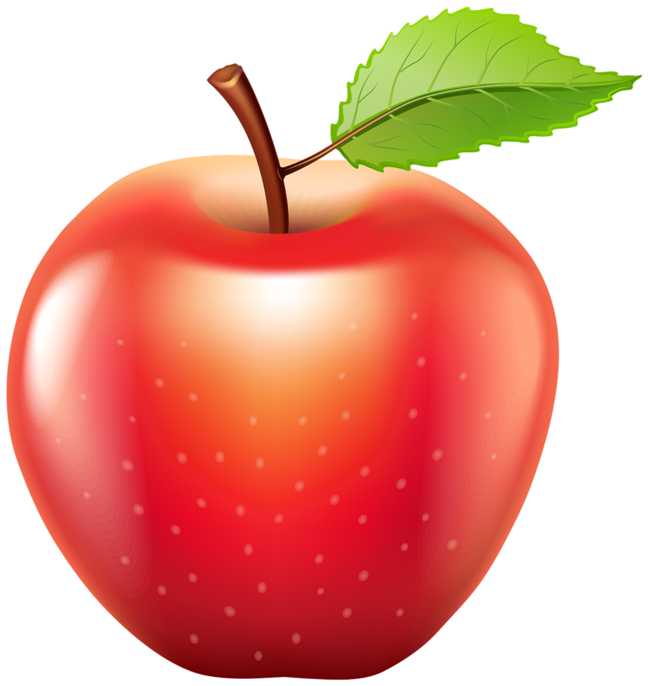 Apfel transparenter Hintergrund png