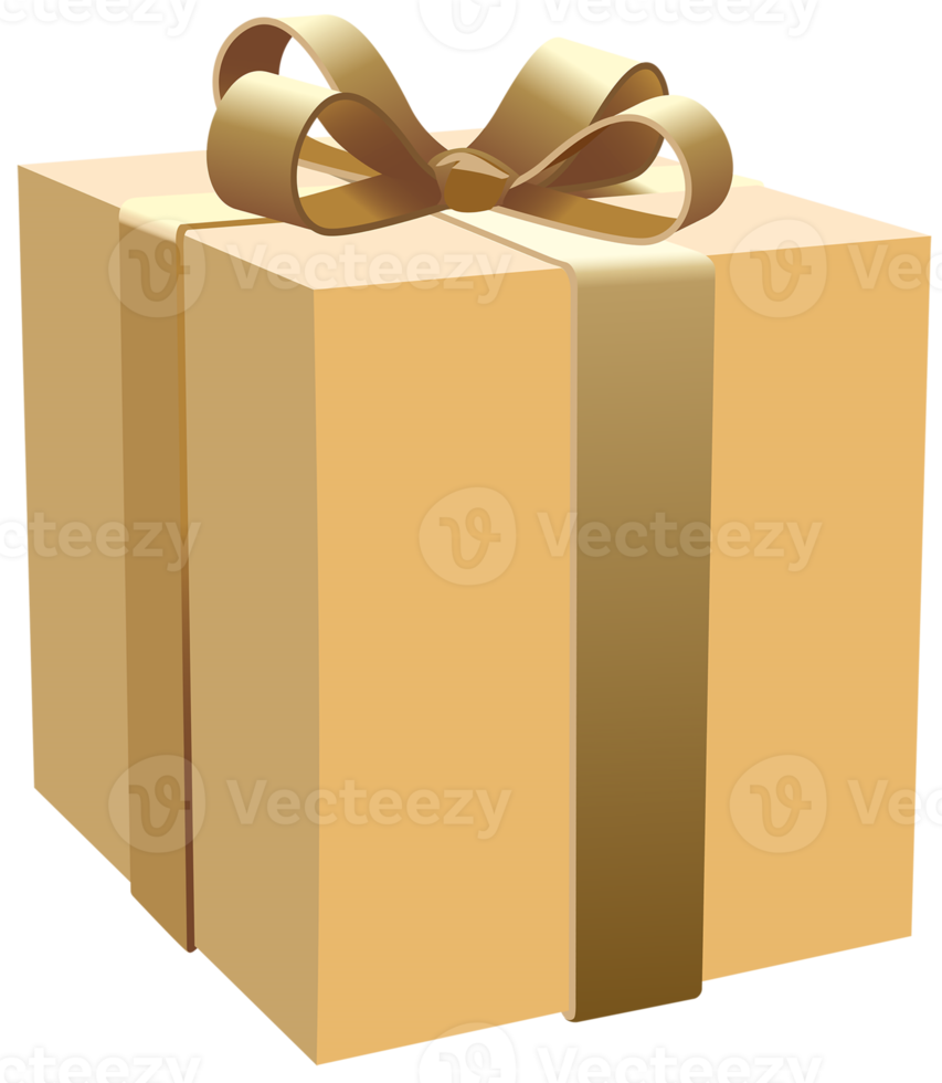 Cream Gift Box png