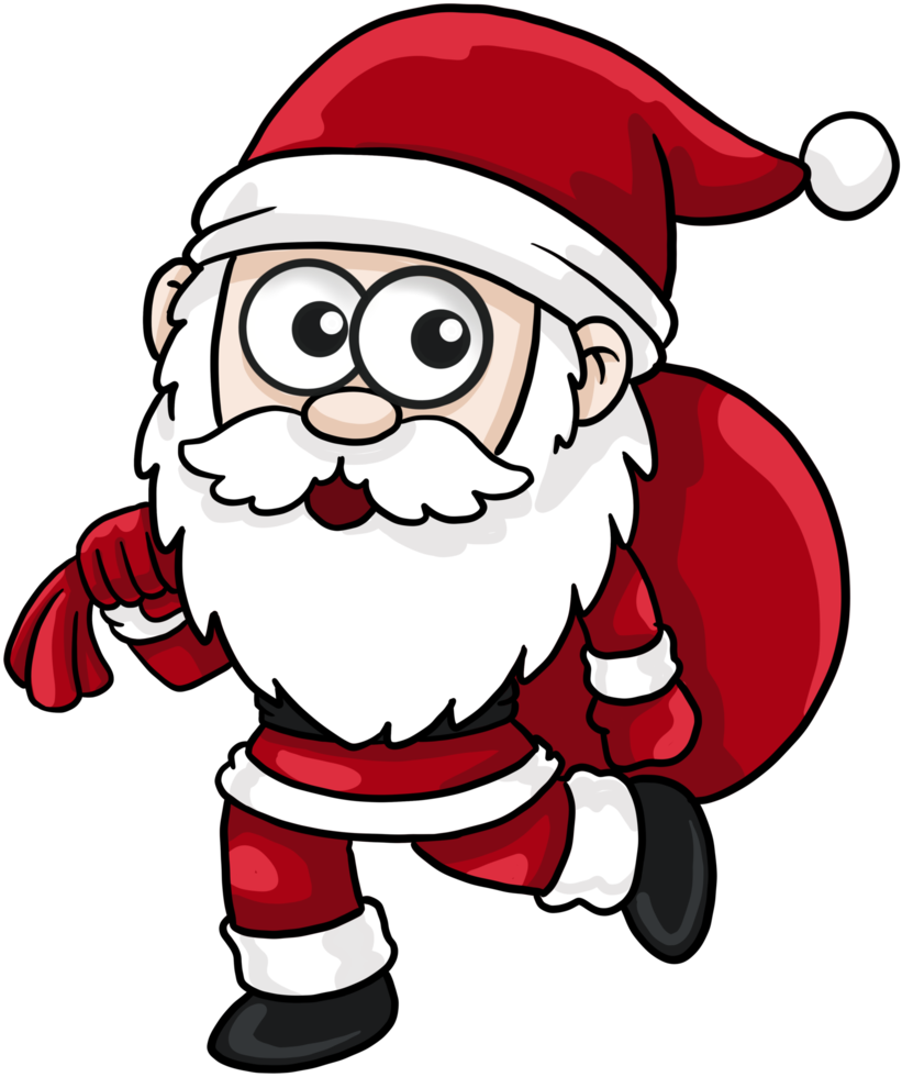 christmas cartoon characters element colorful png