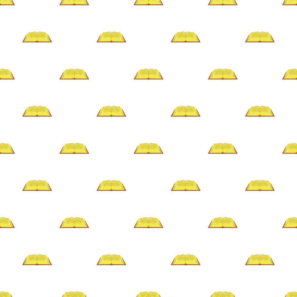 Ancient book pattern, cartoon style vector