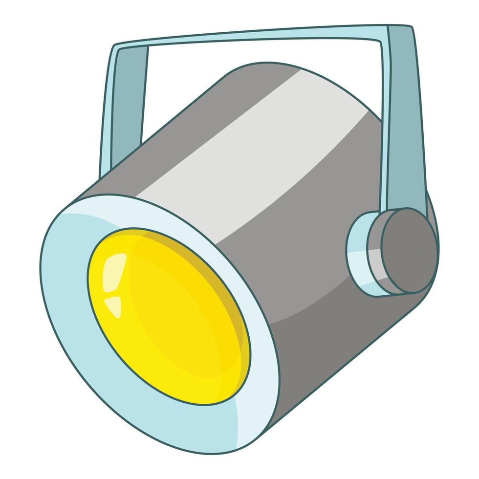 Floodlight icon, cartoon style vector