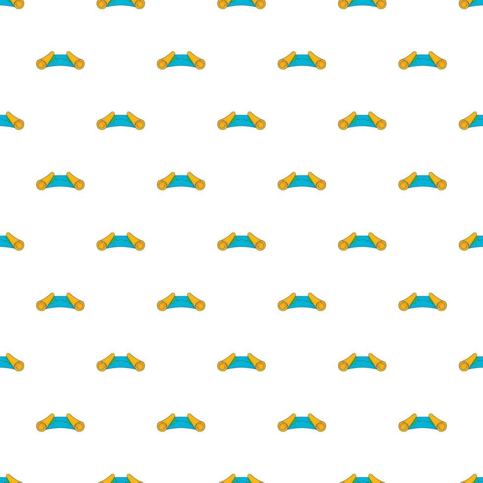 Map trips of Columbus pattern, cartoon style vector