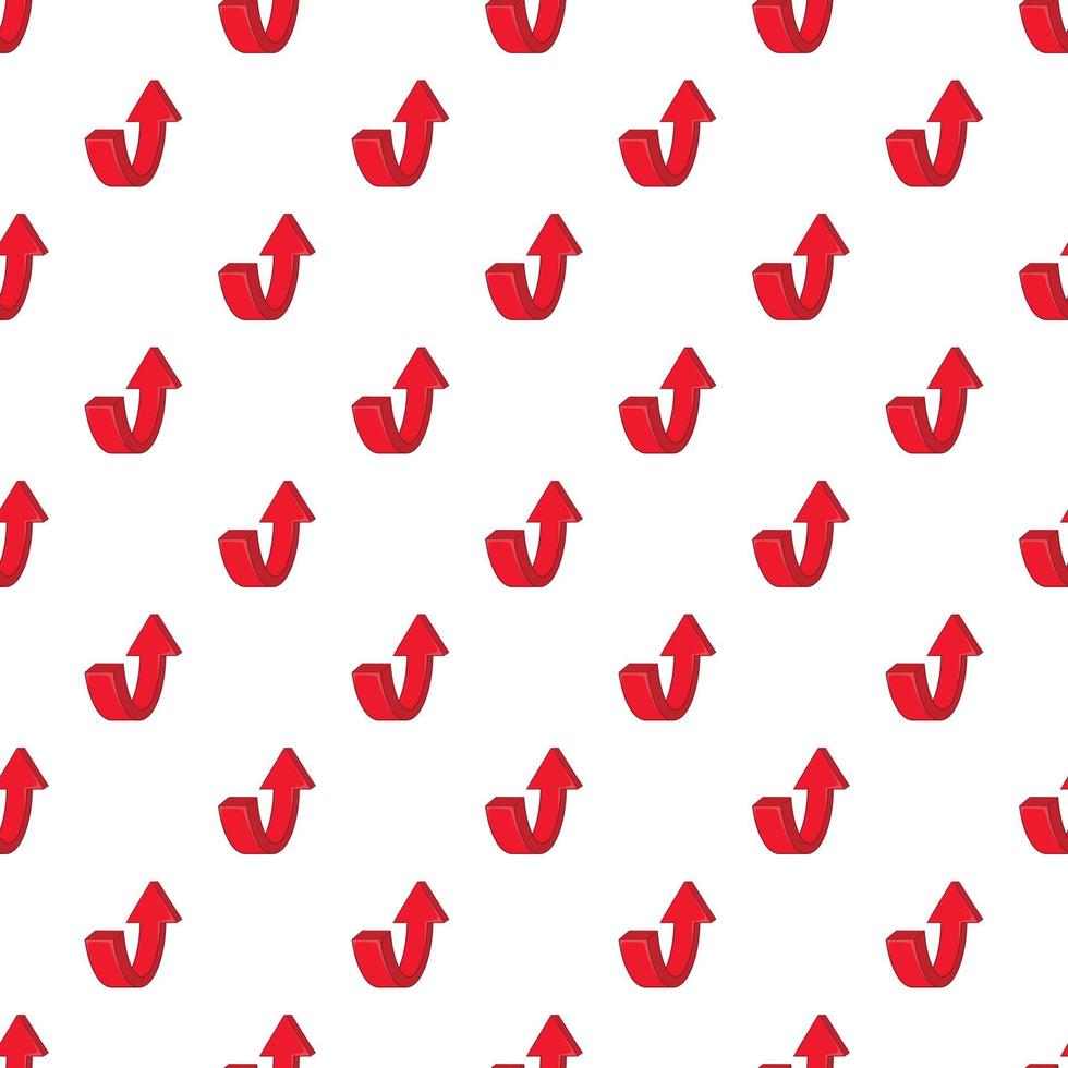 Up arrow pattern, cartoon style vector