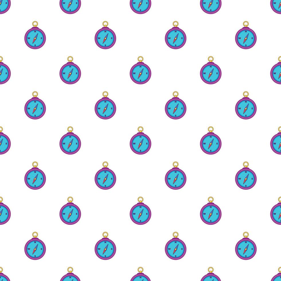 Compass pattern, cartoon style vector