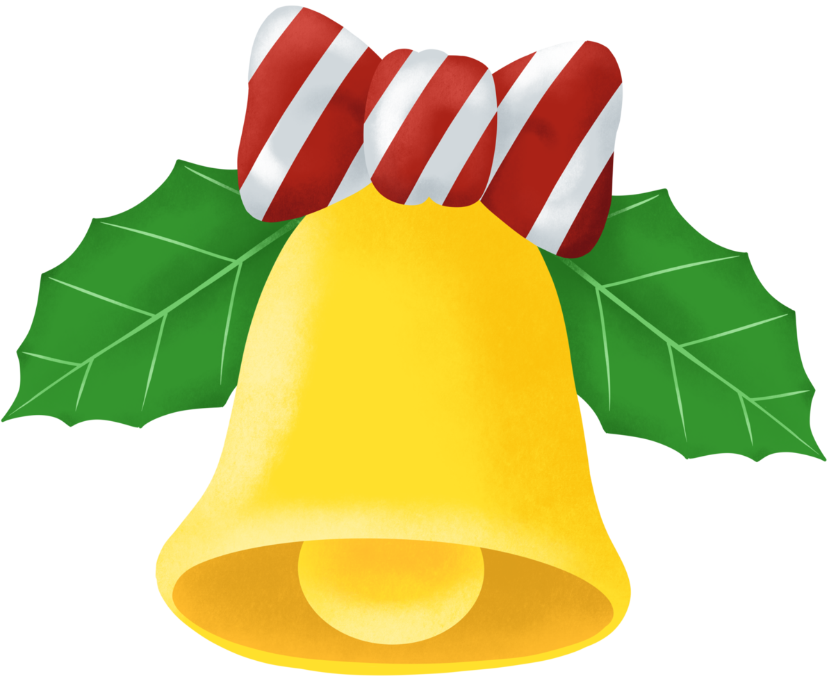 lindo elemento de decoración de elementos navideños png