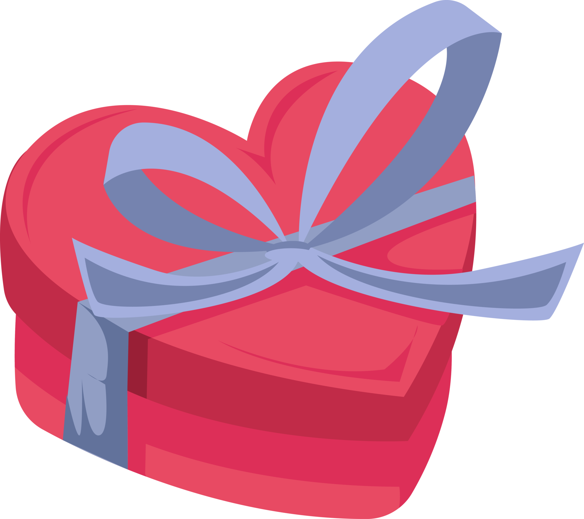 Red Heart Shaped Gift Box With Purple Ribbon 15100829 PNG red-heart-shaped-gift-box-with-purple-ribbon-15100829-png