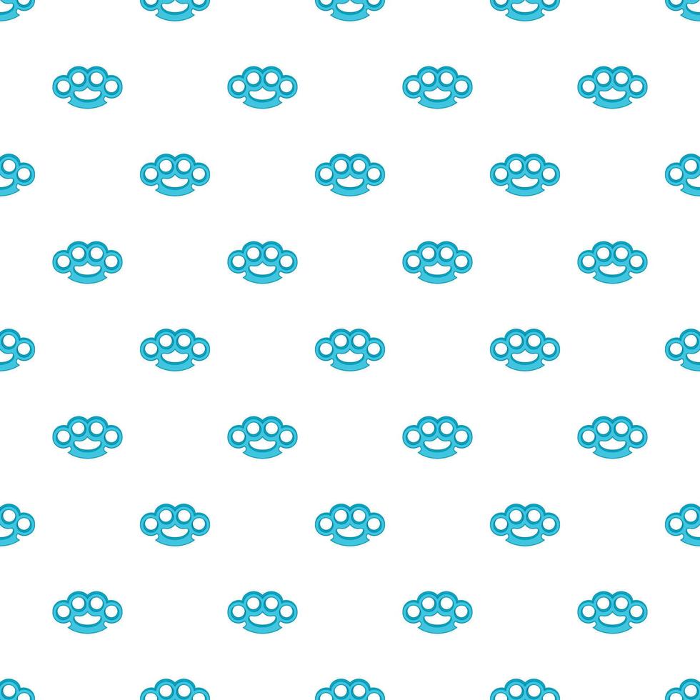 Knuckles pattern, cartoon style vector