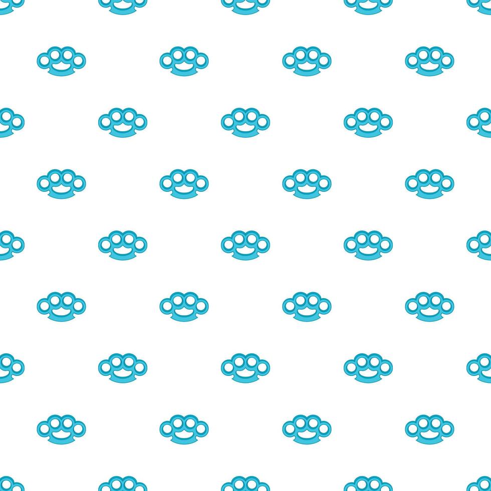 Knuckles pattern, cartoon style vector