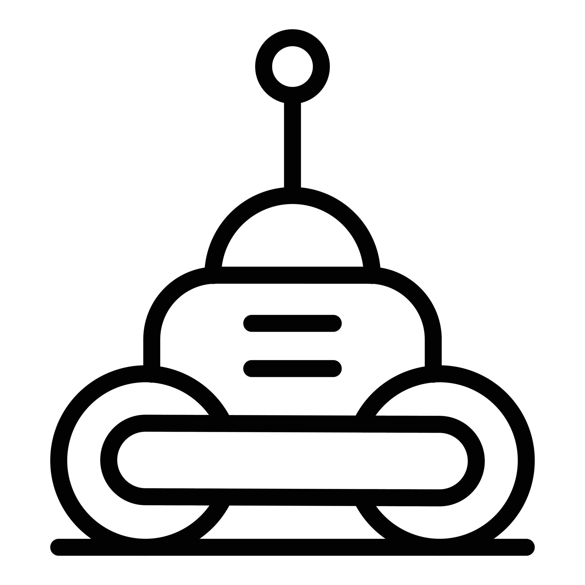 Rc robot icon outline vector. Technology bot 15100892 Vector Art at