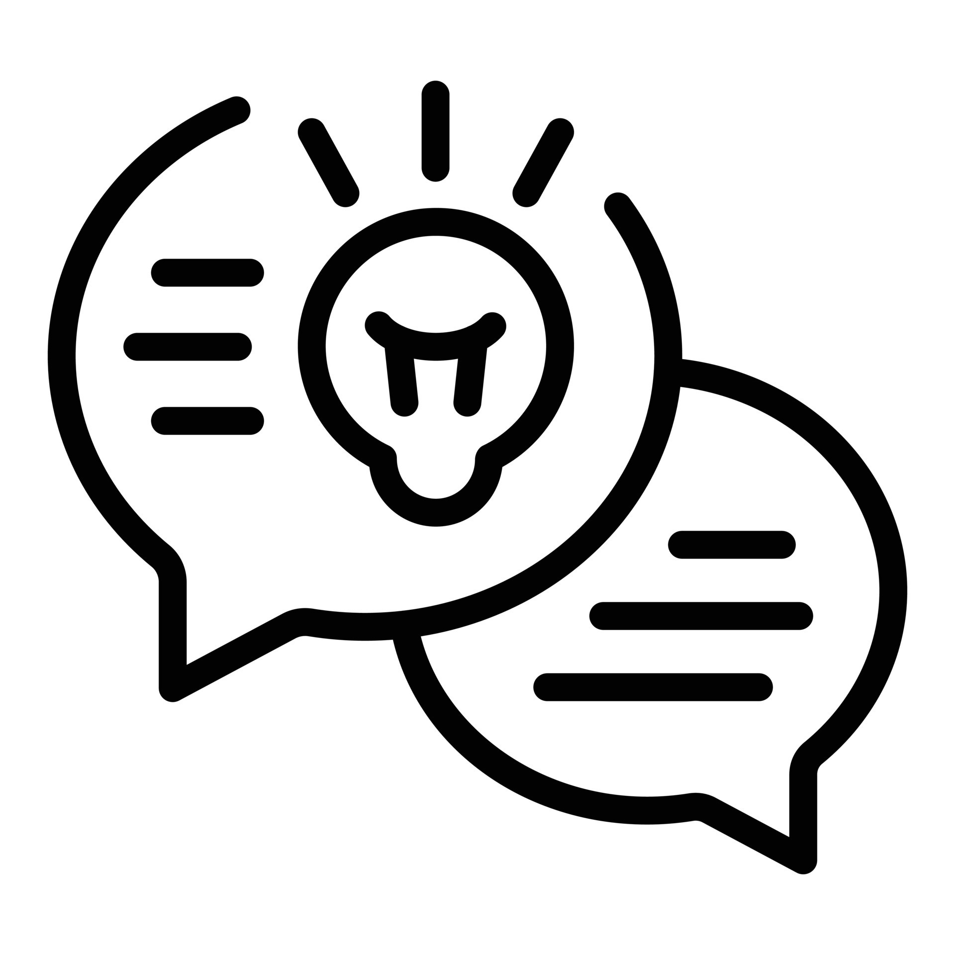 Skill level chat icon outline vector. Training goal 15101192 Vector Art