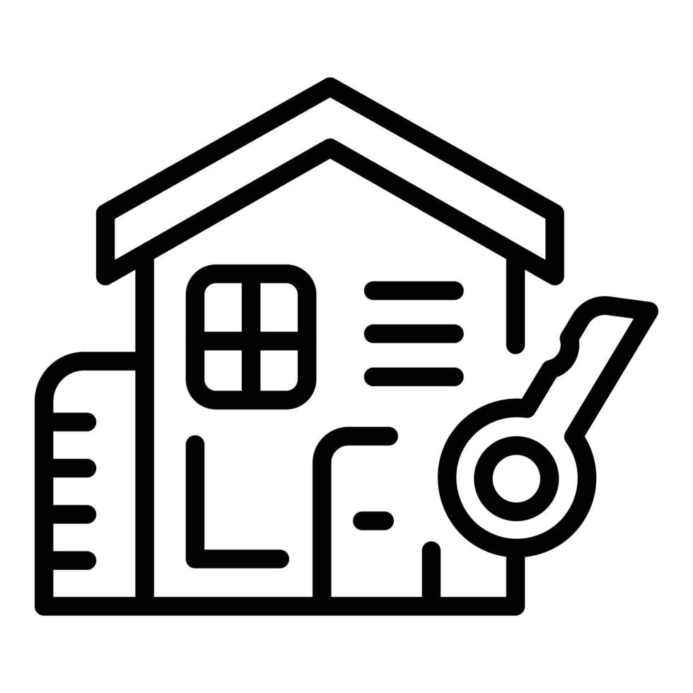 New home charity icon outline vector. Donate volunteer vector